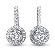 Elegant Crystal and CZ Necklace and Earring Set